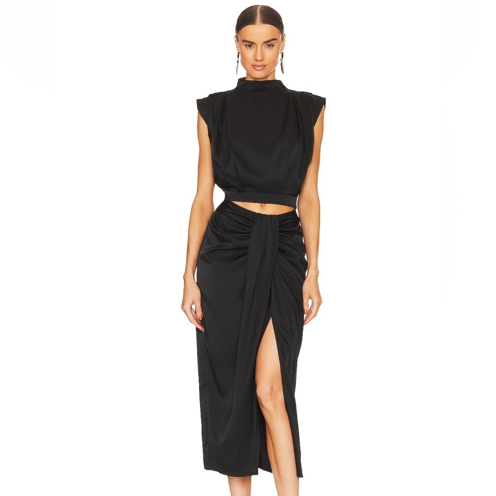 Line & Dot skirt and top matching set